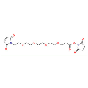 Mal-PEG4-NHS ester，马来酰亚胺-四聚乙二醇-丙烯酸琥珀酰亚胺酯