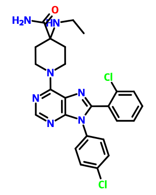 奧替那班,Otenabant