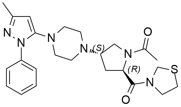 替格列汀雜質4,Teneligliptin Impurity 4