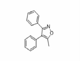 5-甲基-3,4-二苯基异噁唑,5-Methyl-3,4-diphenylisoxazole