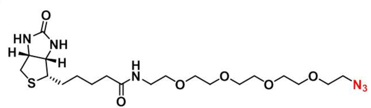 Biotin-PEG4-azide，Biotin-PEG4-N3，生物素-PEG4-疊氮化物,Biotin-PEG4-azide,Biotin-PEG4-N3