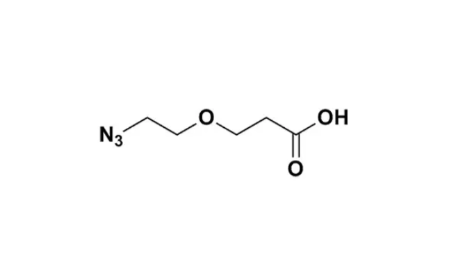 Azido-PEG1-acid, N3-PEG1-COOH,叠氮-单乙二醇-丙酸,Azido-PEG1-acid, N3-PEG1-COOH