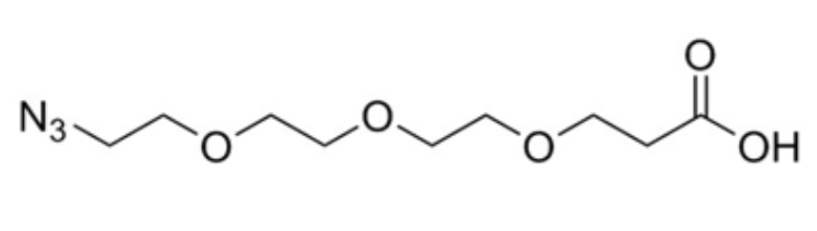 Azido-PEG3-acid，N3-PEG3-COOH，叠氮-三乙二醇-丙酸,N3-PEG3-COOH,Azido-PEG3-acid