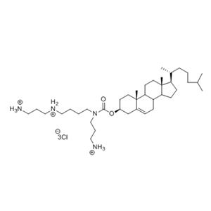 N4-精氨胆固醇羰酰氨（GL67）,N4-Cholesteryl-Spermine HCl Salt