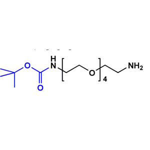 Boc-N-amido-PEG4-NH2,t-boc-N-amido-PEG4-amine