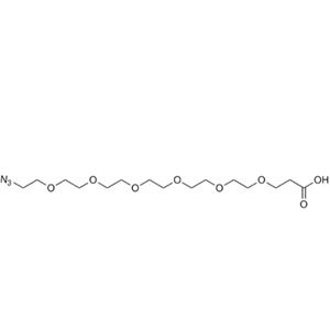 Azido-PEG6-acid,叠氮-六聚乙二醇-羧酸,N3-PEG6-acid,Azido-PEG6-acid,N3-PEG6-acid