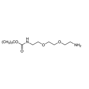 氨基-二聚乙二醇-叔丁氧羰基,Boc-N-amido-PEG2-Amine