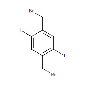 1,4-雙(溴甲基)-2,5-二碘苯,1,4-BIS(BROMOMETHYL)-2,5-DIIODOBENZENE