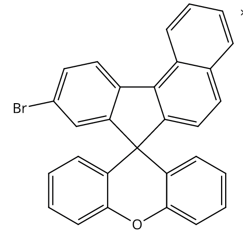9-溴螺[7H-苯并芴-7,9'-[9H]氧杂蒽],9-Bromospiro[7H-benzo[c]fluorene-7,9'-[9H]xanthene]