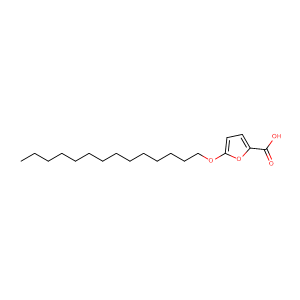 5-(十四烷基氧)-2-糠酸,5-(TETRADECYLOXY)-2-FUROIC ACID