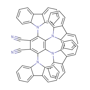 3,4,5,6-四(9-咔唑基)-邻苯二腈,3,4,5,6-tetrakis(carbazol-9-yl)-1,2-dicyanobenzene