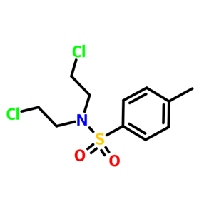 N,N-双-2-氯乙基对甲苯磺酸胺,N,N-BIS(2-CHLOROETHYL)-P-TOLUENESULFONAMIDE
