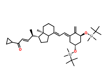 5,6-骨化三醇,5-{2-[1-(5-Hydroxy-1,5-dimethyl-hexyl)-7a-methyl-octahydro-inden-4-ylidene]-ethylidene}-4-methylene-cyclohexane-1,3-diol