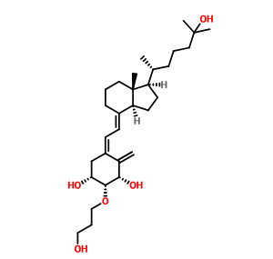 2α-（3-羟丙基）氧基-1α，25-二羟基维生素D3,1β-eldecalcitol