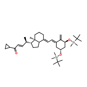 5,6-骨化三醇,5-{2-[1-(5-Hydroxy-1,5-dimethyl-hexyl)-7a-methyl-octahydro-inden-4-ylidene]-ethylidene}-4-methylene-cyclohexane-1,3-diol