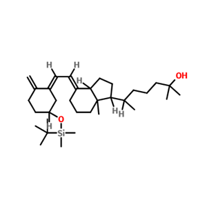 維生素D7雜質(zhì),6-(4-{2-[5-(tert-Butyl-dimethyl-silanyloxy)-2-methylene-cyclohexylidene]-ethylidene}-7a-methyl-octahydro-inden-1-yl)-2-methyl-heptan-2-ol