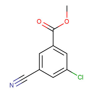 3-氯-5-氰基苯甲酸甲酯,methyl 3-chloro-5-cyanobenzoate