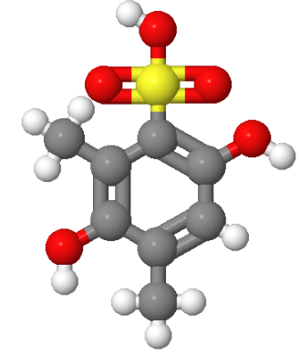 3,6-二羟基-2,4-二甲基苯磺酸,3,6-dihydroxy-2,4-dimethyl-benzenesulfonic acid