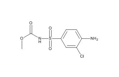 methyl ((4-amino-3-chlorophenyl)sulfonyl)carbamate,methyl ((4-amino-3-chlorophenyl)sulfonyl)carbamate