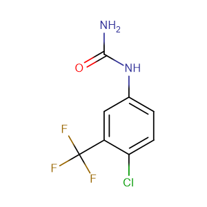 N-[4-氯-3-(三氟甲基)苯基]脲,1-(4-chloro-3-(trifluoromethyl)phenyl)urea