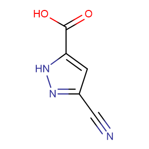3 - 氰基- 1H -吡唑-5 - 羧酸