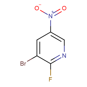3-溴-2-氟-5-硝基吡啶