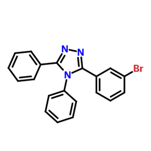 3-(3-溴苯基)-4,5-二苯基-4H-1,2,4-三唑