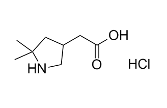 普瑞巴林杂质11,2-(5,5-dimethylpyrrolidin-3-yl)acetic acid hydrochloride