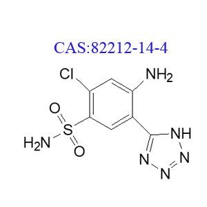 5-(2-氨基-4-氯-5-苯磺酰胺)-1H-四唑,4-Amino-2-chloro-5-(1H- tetrazol-5-yl)benzenesulfonamide