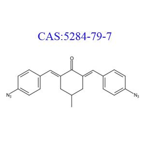 2,6-二(4-叠氮苯亚甲基)-4甲基环己酮