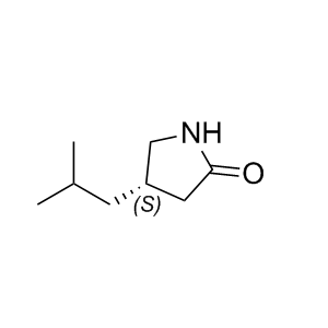 普瑞巴林杂质A,(S)-4-isobutylpyrrolidin-2-one