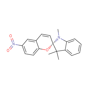 螺[1,3,3-三甲基吲哚-(6'-硝基苯并二氢吡喃)],1,3,3-TRIMETHYLINDOLINO-6'-NITROBENZOPYRYLOSPIRAN