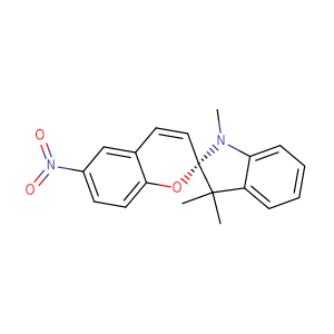 螺[1,3,3-三甲基吲哚-(6'-硝基苯并二氫吡喃)],1,3,3-TRIMETHYLINDOLINO-6'-NITROBENZOPYRYLOSPIRAN