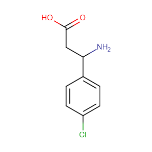 3-氨基-3-(4-氯苯基)丙酸,3-AMINO-3-(4-CHLOROPHENYL)PROPIONIC ACID