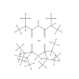 Tris(2,6-dimethyl-3,5-heptanedionato)iron(III), 98% Fe(dibm)3