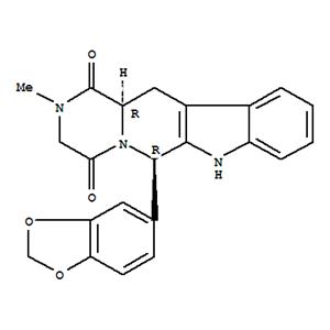 (6R-12aR)-6-(1,3-苯并二恶茂-5-基)-2-甲基-2,3,6,7,12,12a-六氢化吡嗪并[1',2'-1,6]-吡啶并[3,4-b]吲哚-1,4-二酮