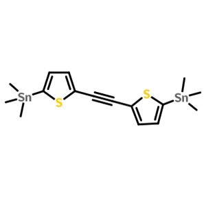 1,2-雙(5-(三甲基錫基)噻吩-2-基)乙炔