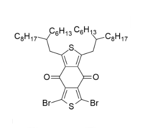 1,3-Dibromo-5,7-bis-(2-hexyldecyl)-2,6-dithia-s-indacene-4,8-dione,1,3-Dibromo-5,7-bis(2-hexyldecyl)-4H,8H-benzo[1,2-c:4,5-c']dithiophene-4,8-dione