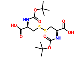 N,N'-双(叔丁氧羰基)-L-胱氨酸,(Boc-CYS-OH)2