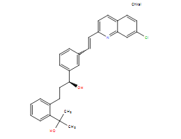 2-(2-(3-(2-(7-氯-2-喹啉基)-乙烯基苯基)-3-羟基丙基)苯基)-2-丙醇,2-(2-(3-(2-(7-Chloro-2-quinolinyl)-ethenylphenyl)-3-hydroxypropyl)phenyl)-2-propanol