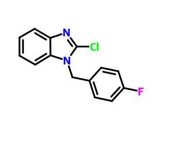 1-(4-氟苄基)-2-氯苯并咪唑,1-(4-Fluorobenzyl)-2-chlorobenzimidazole