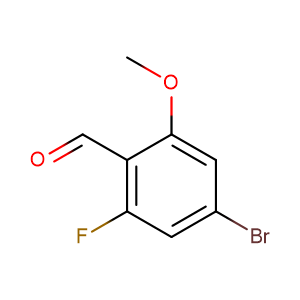 4-溴-2-氟-6-甲氧基苯甲醛