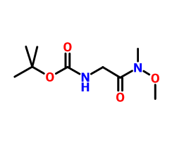 N-(叔丁氧基羰基)甘氨酸-N′-甲氧基-N′-甲酰胺,N-(tert-Butoxycarbonyl)glycine N′-methoxy-N′-methylamide