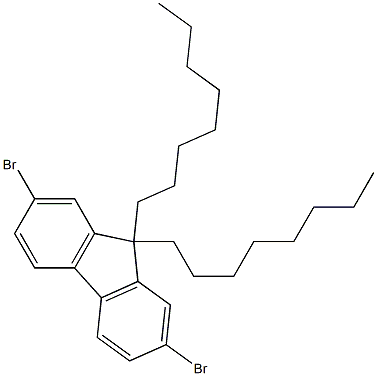 9,9-二辛基-2,7-二溴代芴,9,9-Dioctyl-2,7-dibromofluorene