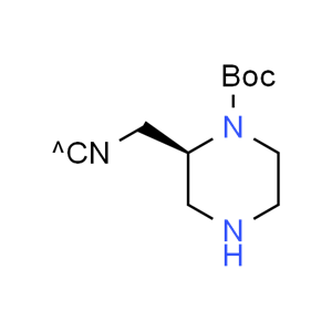 tert-butyl (R)-2-(cyanomethyl)piperazine-1-carboxylate