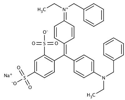 酸性湖藍A,Alphazurine A