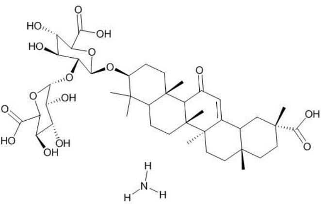 甘草酸銨鹽,Glycyrrhizic acid ammonium salt