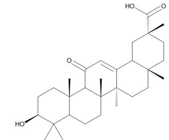 甘草次酸,18-beta-Glycyrrhetinic acid