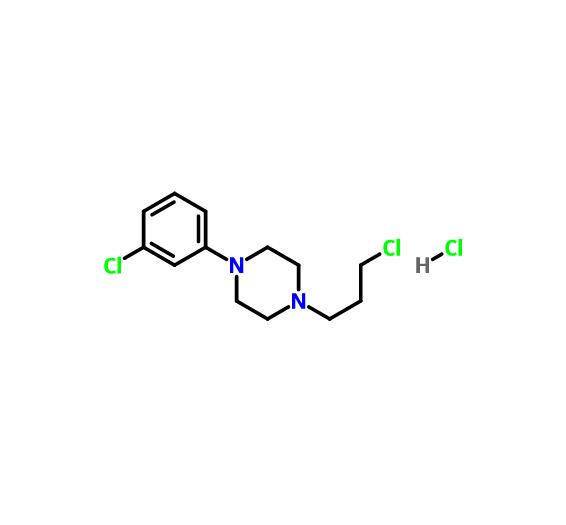 1-(3-氯苯基)-4-(3-氯丙基)哌嗪盐酸盐,1-(3-Chlorophenyl)-4-(3-chloropropyl)piperazine hydrochloride