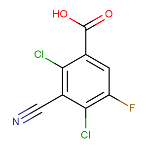 2,4-二氯-3-氰基-5-氟苯甲酸,2,4-dichloro-3-cyano-5-fluorobenzoic acid